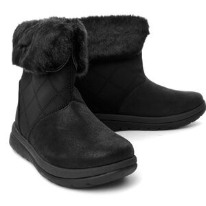 Cloudsteppers by Clarks Black Winter Boots
